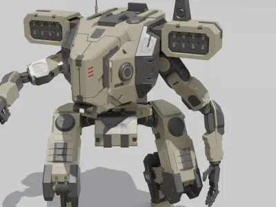CB Mech M-01 3D model