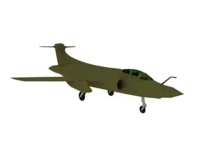 AIRCRAFT BUCCANE 3D model purchase