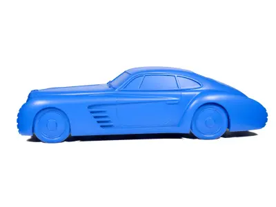 Art Decor style car 3D print model