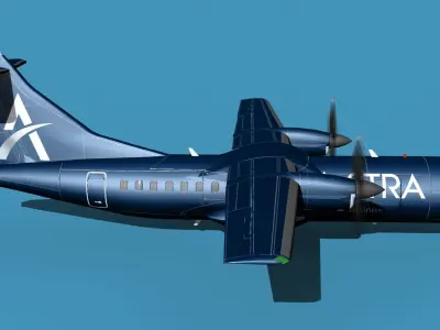 ATR-42-320 Astra 3D model