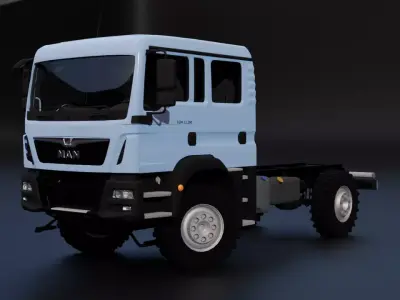 MAN TGM 13 290 3D model