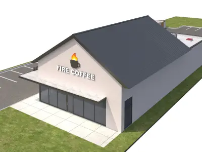 Retail-195 Retail Store 3D model