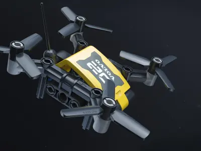 Lego Volvo ZEUX 3D model