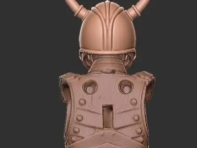 Kitiara Helmet Mythic Legions Head 3D print model