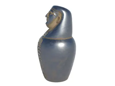 jar 5 Low-poly 3D model