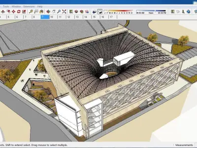 Sketchup Library M2 3D model
