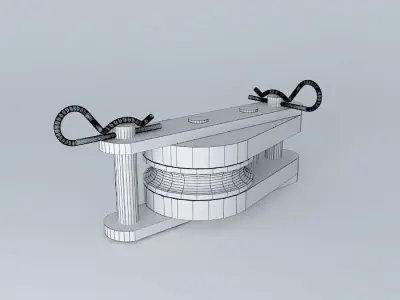 Davit Simple 3D model