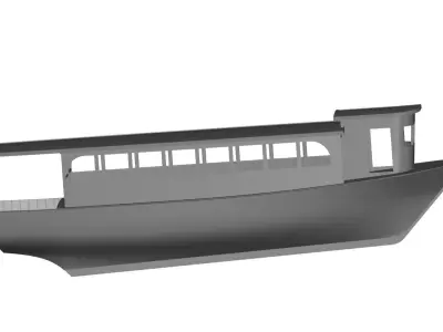 Passenger Ship 3D model