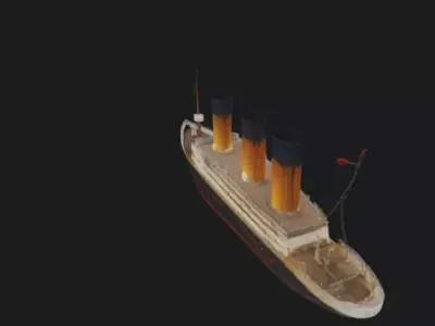 RMS Titanic 3D Model 3D model