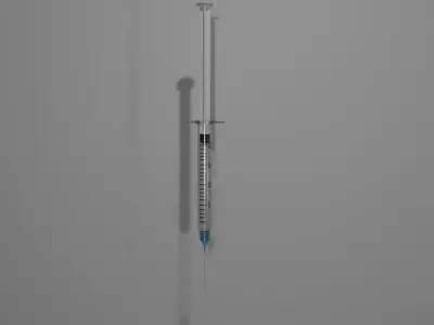 Syringe 3D model