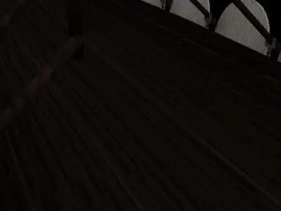 Viking Ship Low-poly 3D model