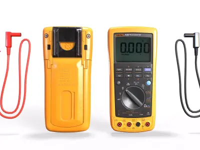 Digital Multimeter Low-poly 3D model buy