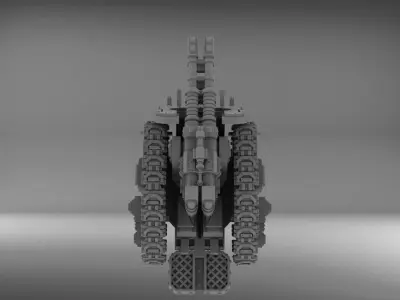 Legion Longsword with Laser Destructor 3D print model
