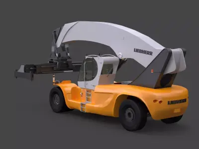 Liebherr Reachstacker LRS 645 3D model