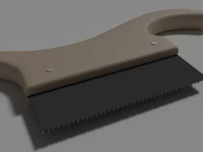 Little saw 3D model