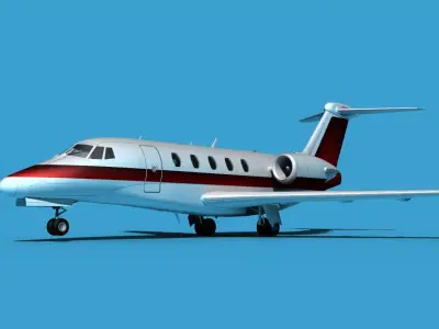 Cessna Citation 650 III V04 3D model