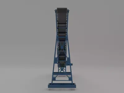 CONVEYOR BELT 3D model 7