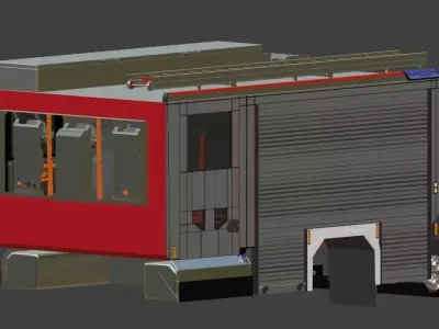 Rosenbauer CT-Frame 3D model