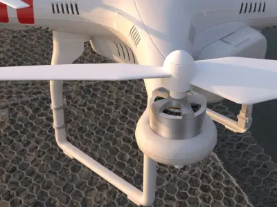 helicopter 3D model 6