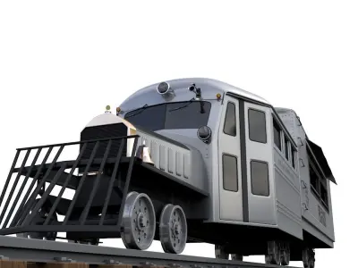 Rio Grande Southern Galloping Goose 1946 3D model