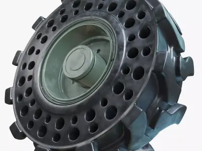 Future Truck Wheel NPT 02 3D model