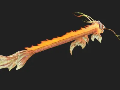 Dragon Animation Low-poly 3D model