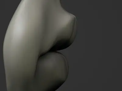 Mouth lips 3D model