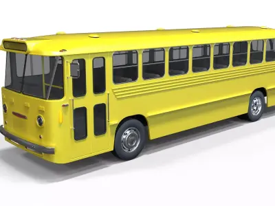 Bus Commer 3D model