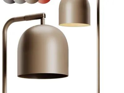 Rio Articulated Iron Table Lamp by Robin 3D model