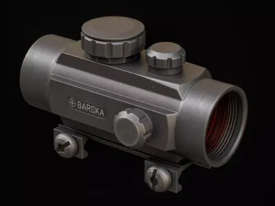Barska Red Dot Low-poly 3D model