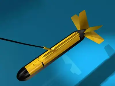 Variable depth sonar 3D model