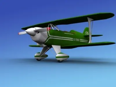 Pitts Special 3D model buy