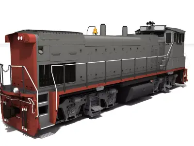 EMD MP15 Free 3D model