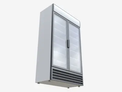Beverage Cooler Big Double 02 3D model