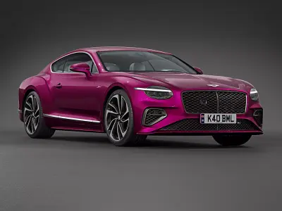 2025 Bentley Continental GT Speed 3D model