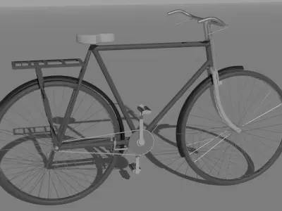 Bicycle Free 3D model buy