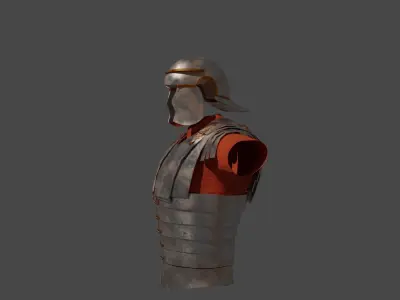 Lorica Segmentata- Roman Armor 3D model