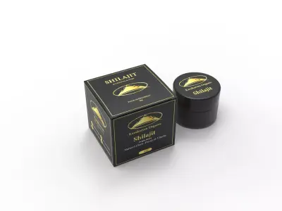 Shilajit bottle Texture