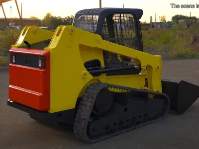  Skid Steer or Compact Track Loader Yellow 