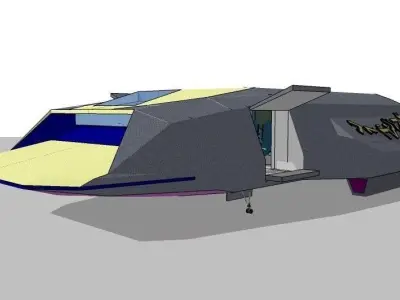 SQ271 Pegasus-S - Space shuttle class Free 3D print model