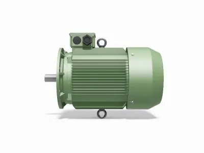 280S B5 2 Pole IEC electric motor - 3D CAD model 3D model
