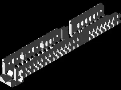 Zenitco B30 B31 Ak Handguard STP  3D model
