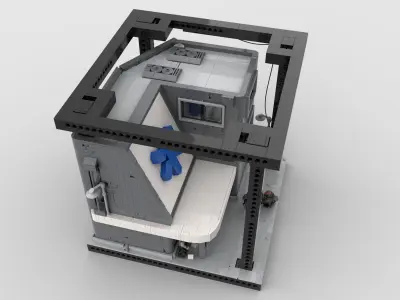 New Hashima Medical Clinic Cube 3D model