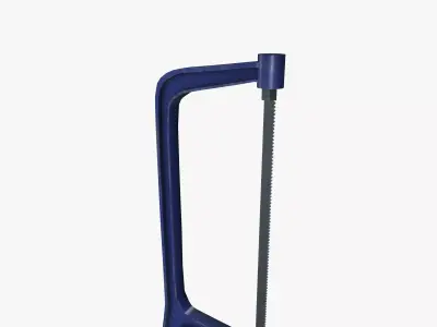 Hacksaw blade 3D model