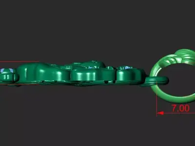 THE KAZAN MOTHER OF GOD PENDANT  3D print model