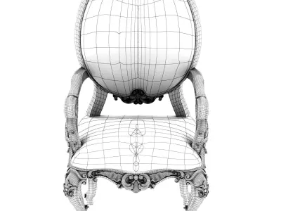 arm chair 3D model
