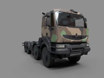 Renault Kerax Military 3D model