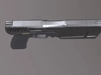 Maxim 9 Silenced  Low-poly 3D model