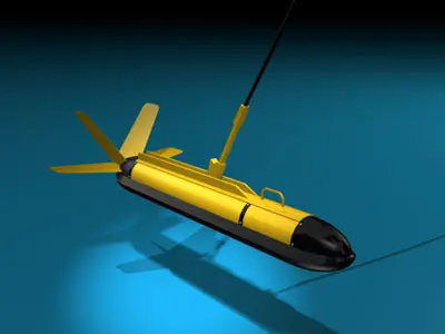 Variable depth sonar 3D model