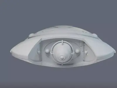 Jarak Ship - Space 1999 Catacombs 3D print model